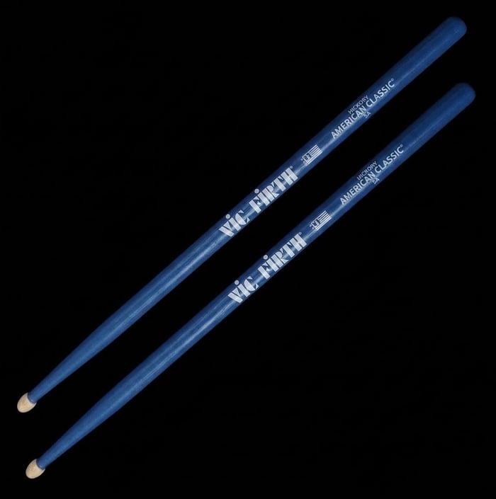 Vic Firth Blue 5A DrumSticks image