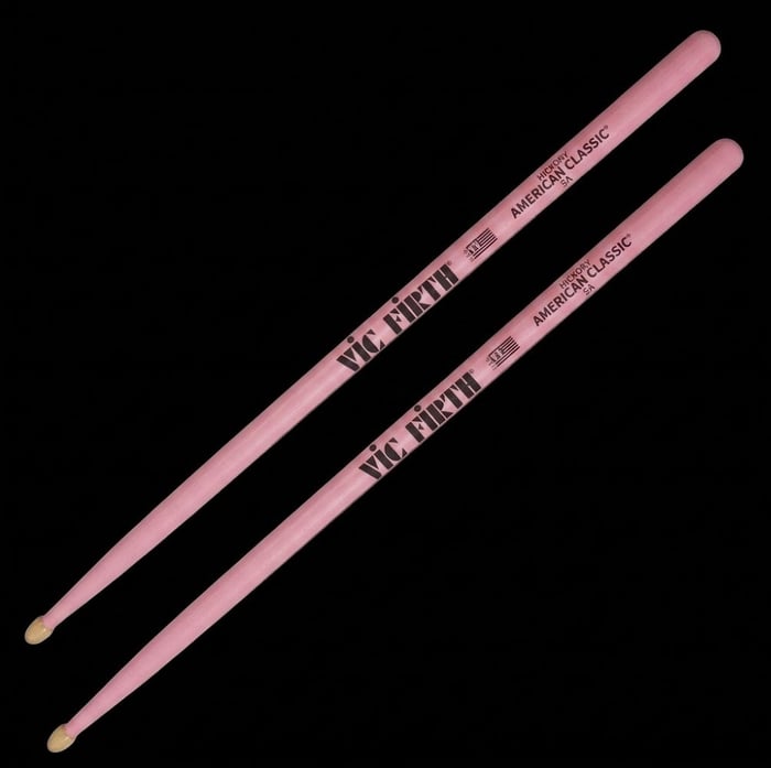 Vic Firth Pink 5A DrumSticks image