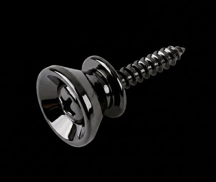 Single Strap Button Black image
