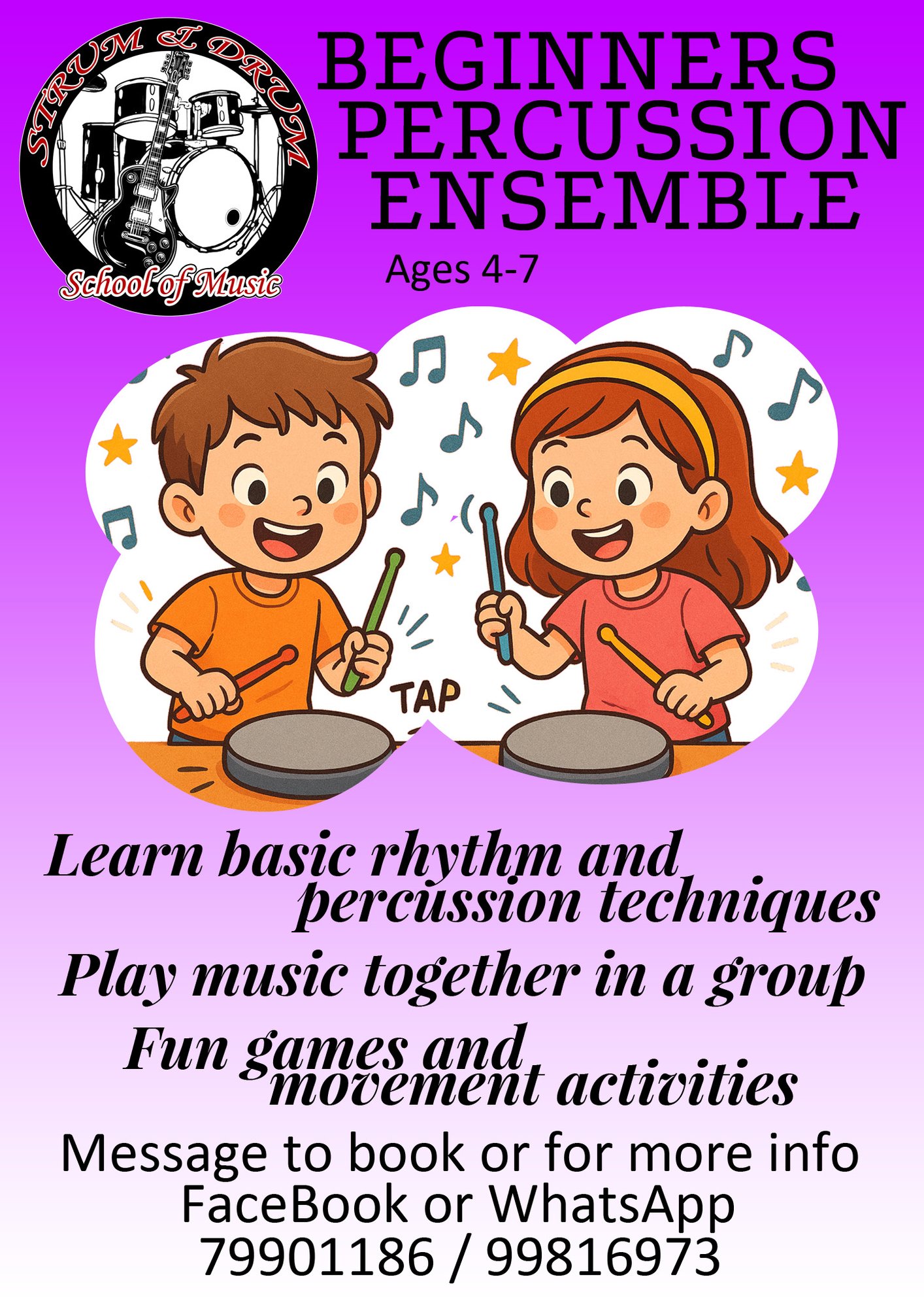 Percussion Ensemble Beginners Percussion Ensemble Beginners
