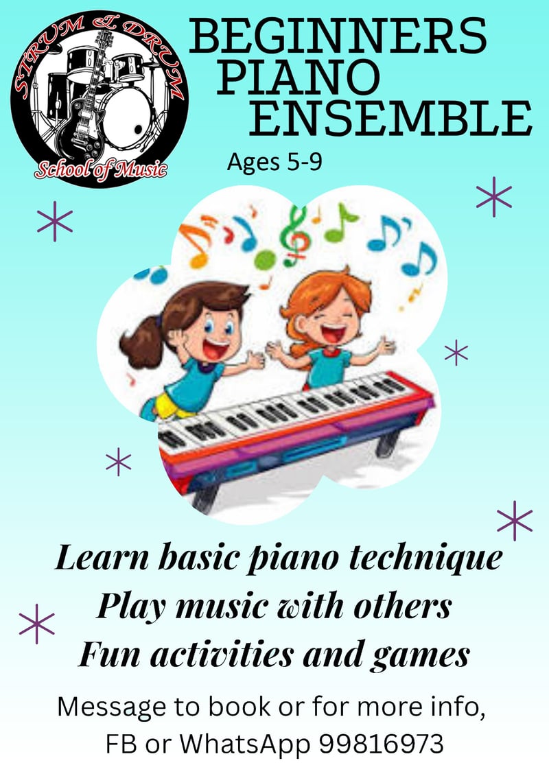 Piano Ensemble Beginners Piano Ensemble Beginners