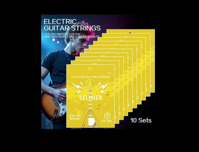 Seliner Medium 6-String Set for Electric Guitar image