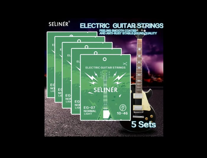 Seliner Normal Light 6-String Set for Electric Guitar image