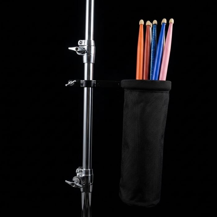 Clamp-On Drumstick Holder & Mallet Bag image