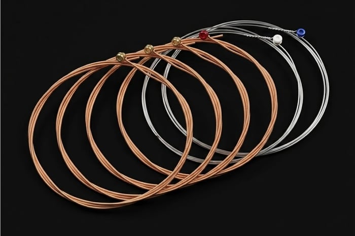 Steel 6-String Set for Acoustic Guitar image