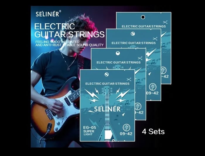 Seliner Super Light 6-String Set for Electric Guitar image