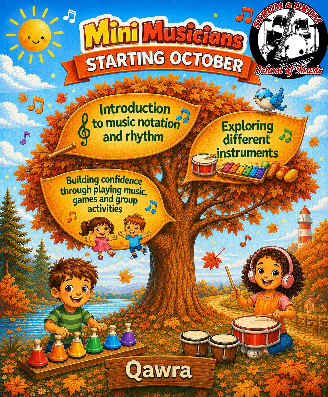 Mini Musicians Oct Poster Mini Musicians Oct Poster